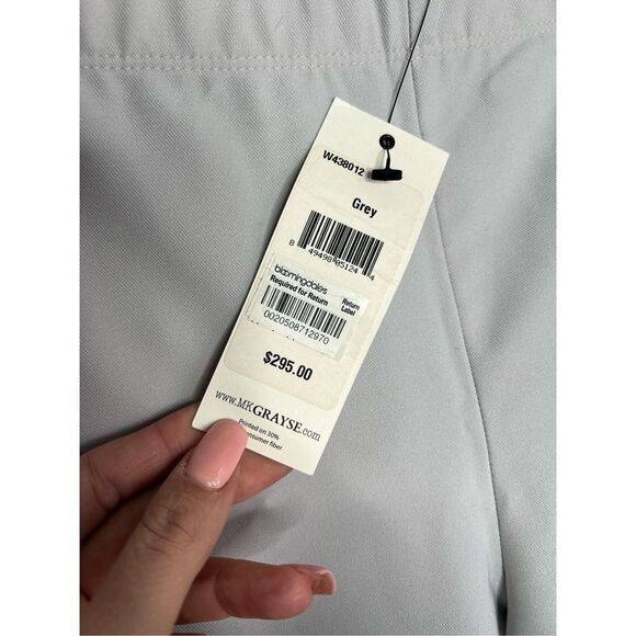 Grayse Kelly and Marie St. John NWT GRAY Relaxed fit Woman’s Pants 12 - Picture 5 of 6